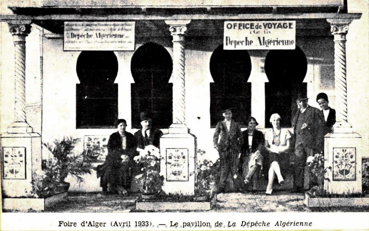 Alger - Foire - Pavilllon de la Depeche Algerienne -  1933.jpg
